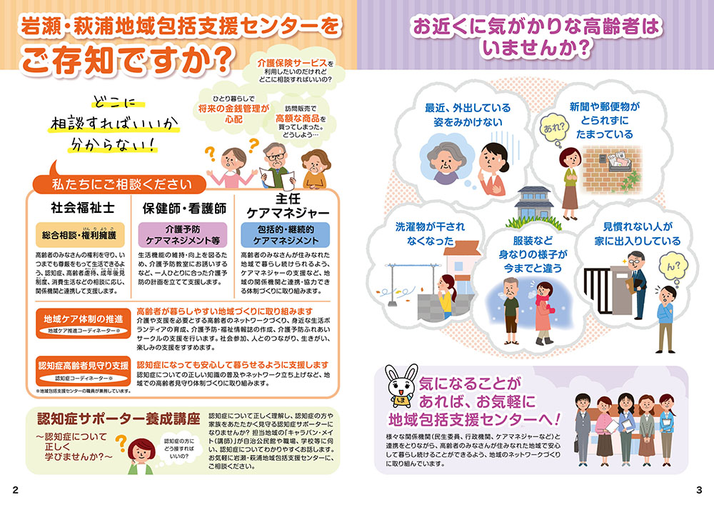 岩瀬・萩浦 地域統包括支援センター 様
