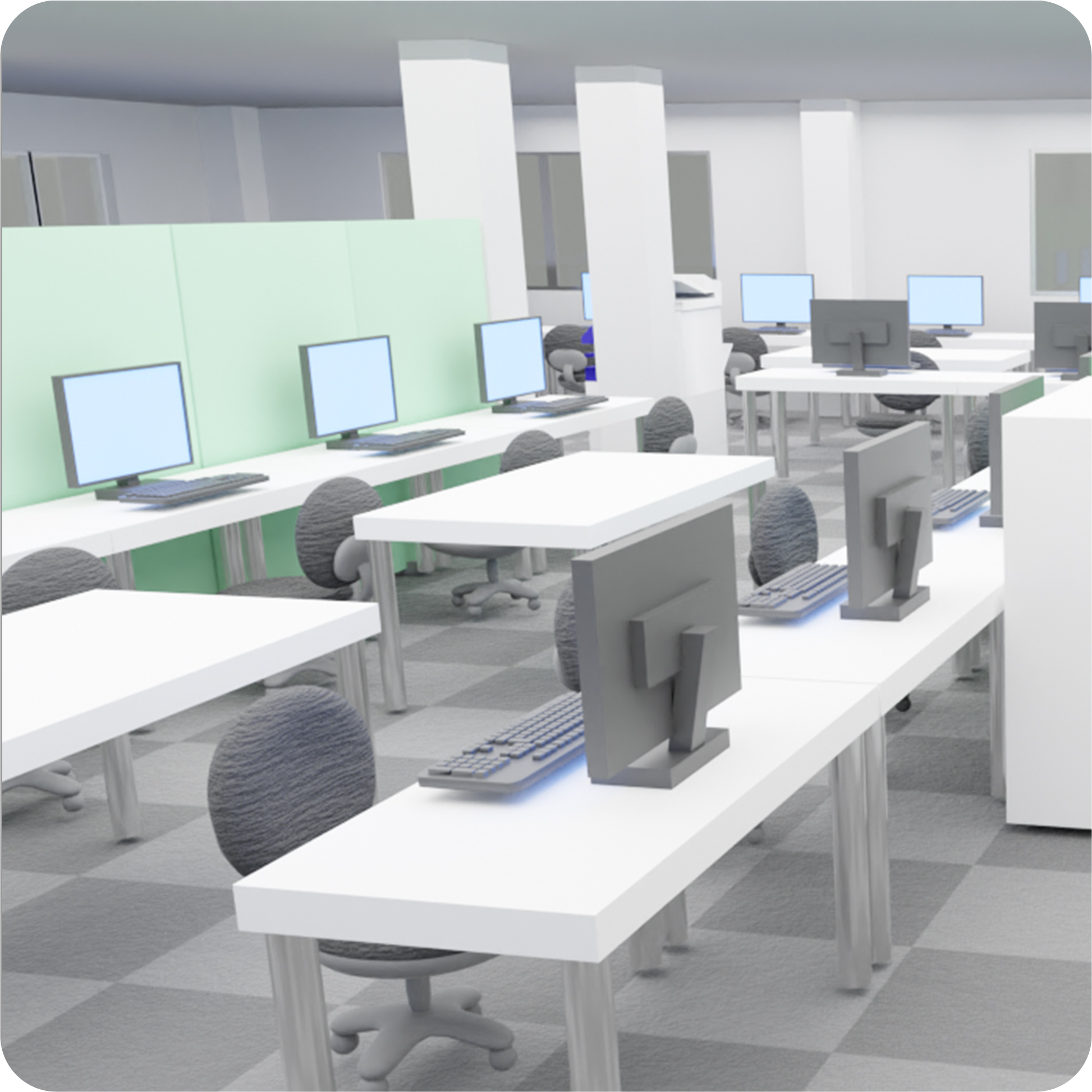 COM社屋3Ｄモデル
